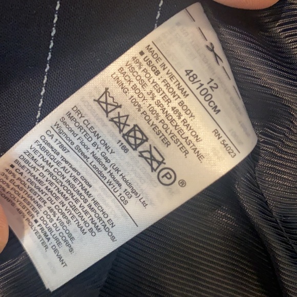 NWT Banana Republic Suit Ryan Pant & Vest - Picture 8 of 12